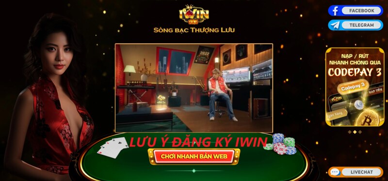 Các lưu ý khi Đăng ký tài khoản nổ hũ Iwin