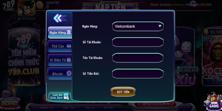 Ưu và nhược điểm phương thức rút tiền 789Club