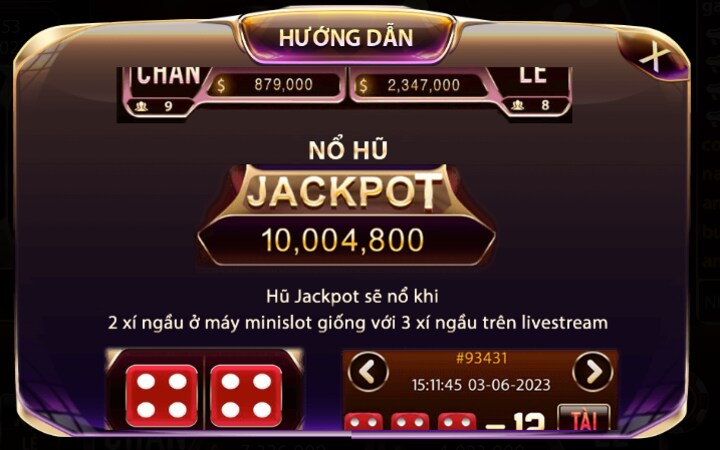 Thông tin cơ bản về tài xỉu nổ hũ