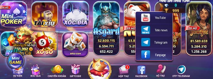 Những tính năng ưu việt tại 99Vin