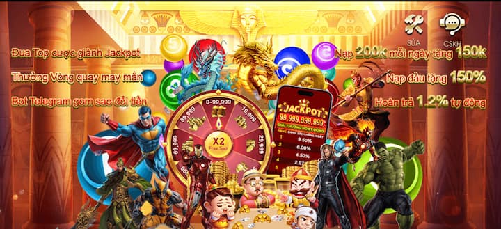 Game game Topvin thế giới giải trí đẳng cấp