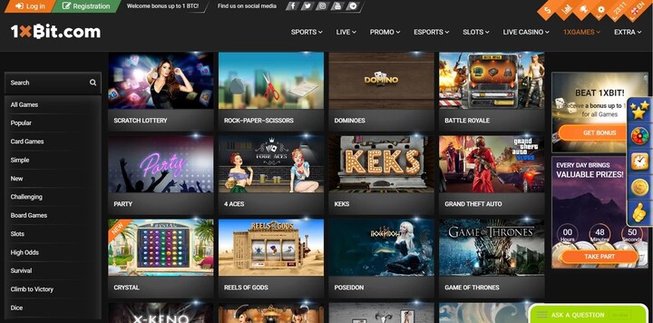 Đặc điểm nổi bật của nhà cái 1xbit