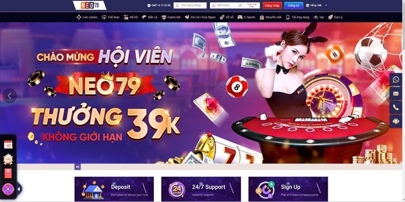 Tổng hợp các mã khuyến mãi có tại Neo79