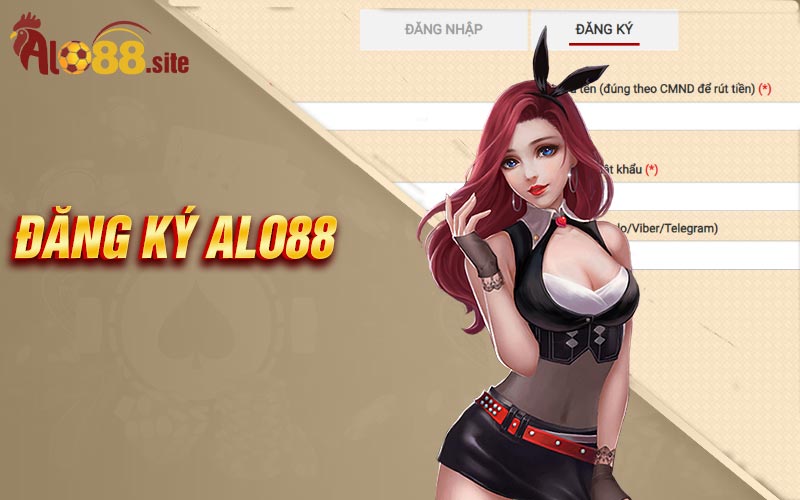 Quy trình đăng ký tài khoản tại nhà cái đổi thưởng Alo88