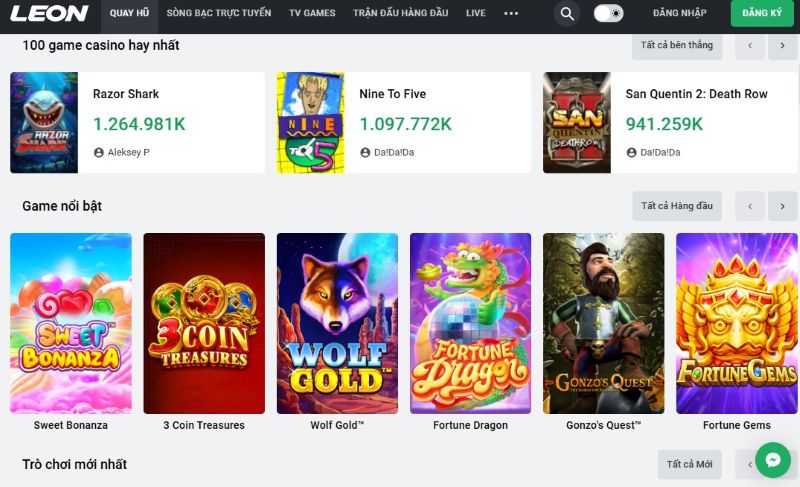 Một vài câu hỏi khi chơi game tại Leon