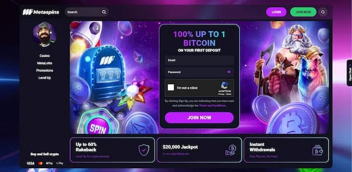 Hướng dẫn nạp rút tiền tại Metaspins chính xác nhất