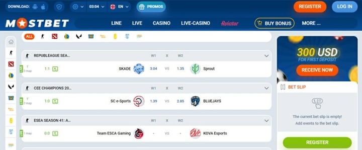 Danh sách trò chơi mostbet cung cấp