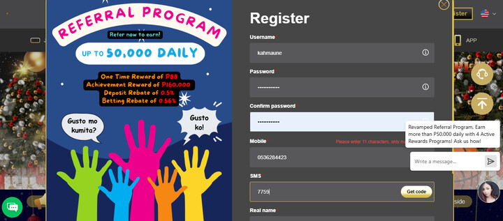 Hướng dẫn cách đăng ký/đăng nhập Rich888  