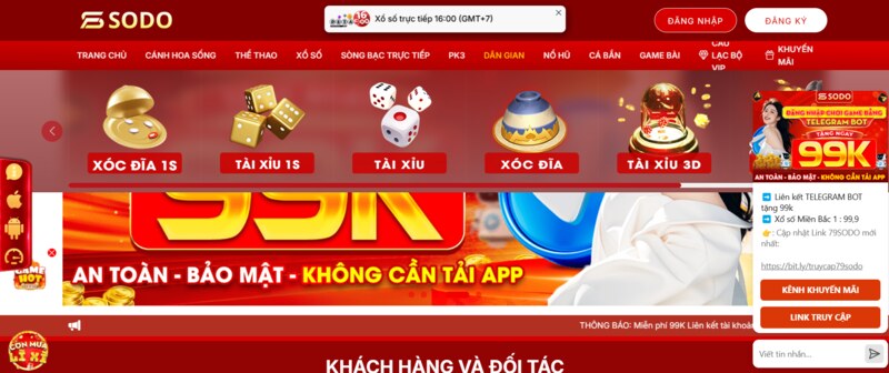 Danh sách game đánh bài online 79sodo