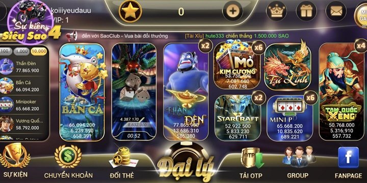 Tham gia nhận thưởng tại Sao Club như nào?