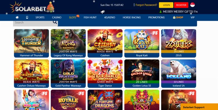 Solarbet cung cấp tựa game nào?