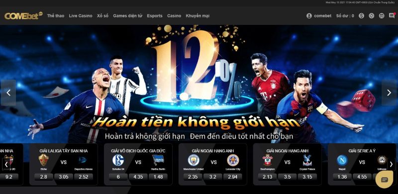 Hướng dẫn đăng ký tài khoản Comebet