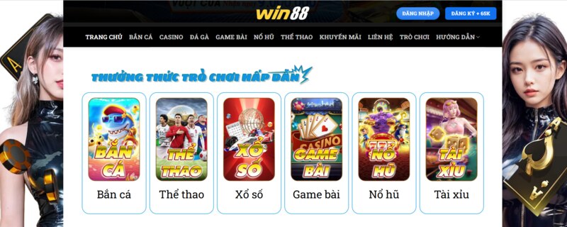 Kho tàng game cá cược Win88 