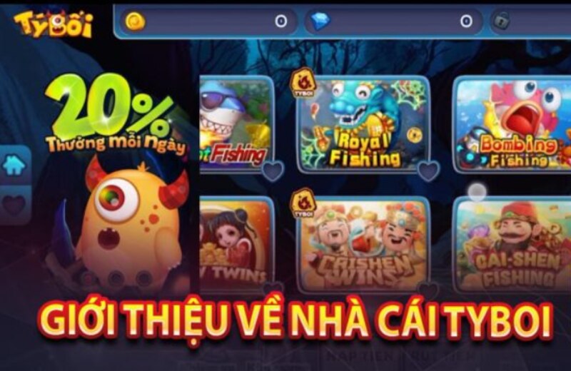 Bao quát về sảnh game Tyboi