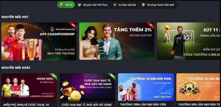 Tổng hợp các chương trình khuyến mãi Typhu88 cực sốc